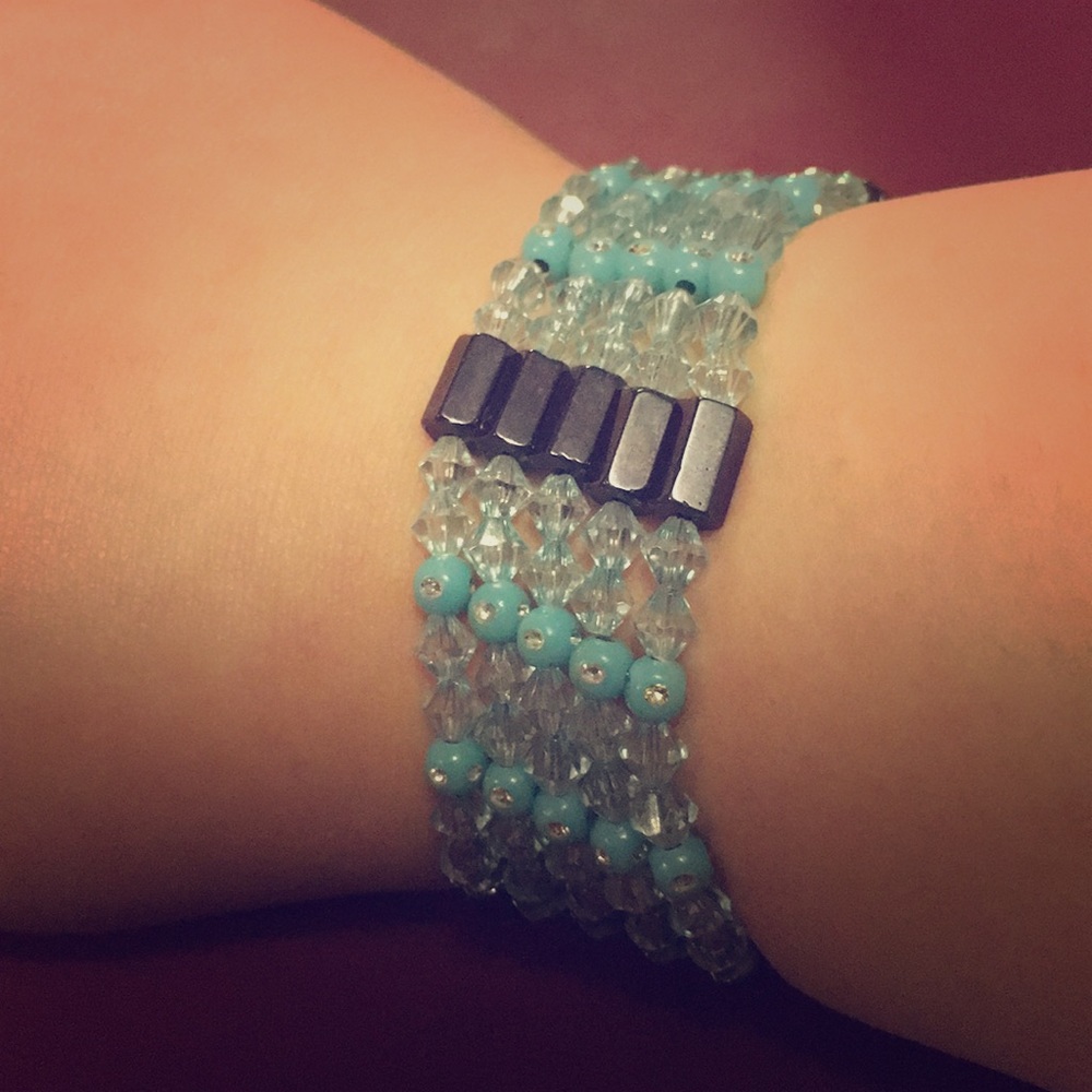 Magnetic beaded Bracelet
